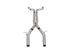 Corvette Corsa Performance X-Pipe for Chevrolet Camaro SS 6.2L V8 2016-2024, showing the stainless steel pipe with branding.