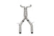 Corvette Corsa Performance X-Pipe for Chevrolet Camaro SS 6.2L V8 2016-2024, showing the stainless steel pipe with branding.