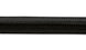 Vibrant black nylon braided flex hose with -12 AN fittings, 5-foot length, designed for automotive and fluid transfer applications.