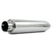 MBRP universal quiet tone muffler with 4-inch inlet/outlet, 24-inch body, 6-inch diameter, and 30-inch overall length, T304 stainless steel