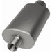 MagnaFlow muffler with polished tip, stainless steel, 14x5x8 inches, 2.25/4 inlet outlets, automotive exhaust part.