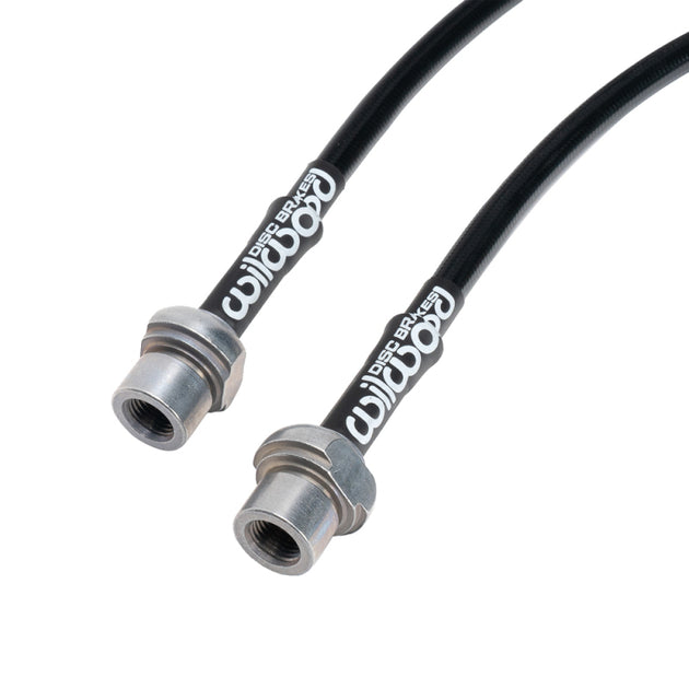 Wilwood rear brake line kit for Toyota Tacoma 2005-2015, flexible brake line set with fittings for reliable braking performance.