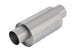 Borla S-Type muffler for 2019 Chevrolet Silverado and Sierra 1500 6.2L with 3.5-inch diameter, showing the polished metal exterior.