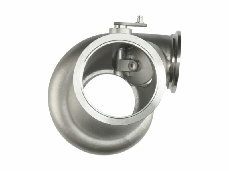 Turbosmart 62mm V-Band internal wastegate turbine housing with 0.82AR for turbocharger applications, shown in image.