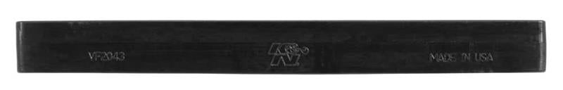 K&N Engineering cabin air filter for 2004-2014 Cadillac CTS 3.6L vehicle, showing the rectangular filter with pleated media.
