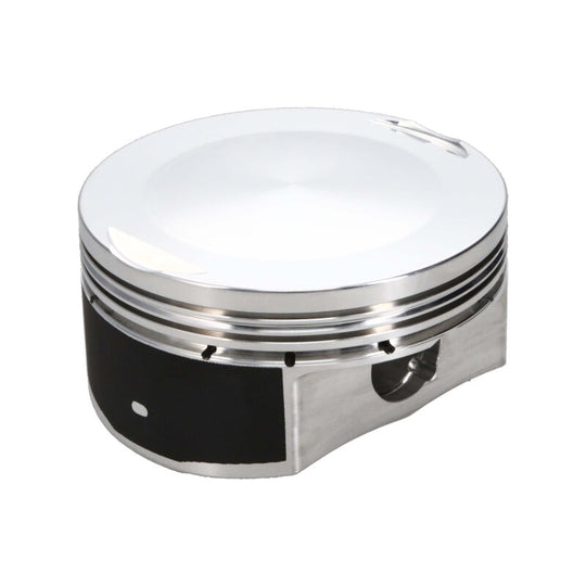 Set of 8 JE Pistons for Hemi 6.2L Hellcat engine, forged piston set with 4.095-inch bore and 1.280-inch compression height.