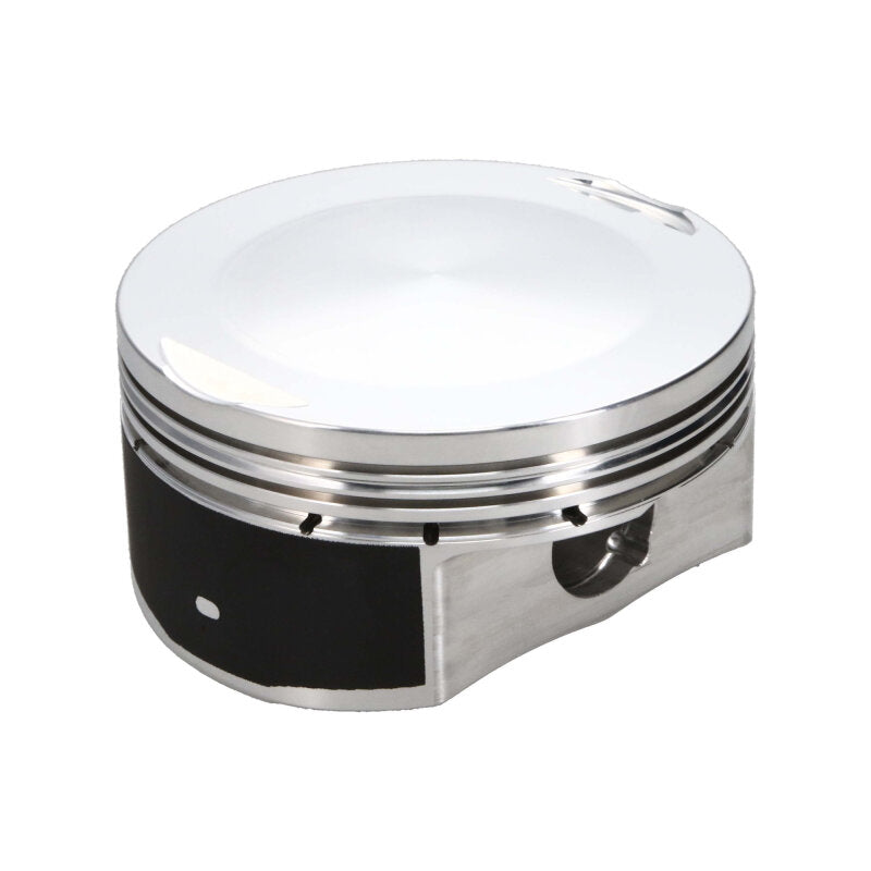 Set of 8 forged JE Pistons for 6.4L Hemi engines, featuring 4.10-inch bore and 1.210-inch compression height.
