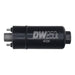 DeatschWerks 250LPH in-line external fuel pump shown, designed for high-performance fuel delivery in automotive applications.