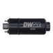 DeatschWerks 250LPH in-line external fuel pump shown, designed for high-performance fuel delivery in automotive applications.