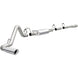 Magnaflow catback exhaust system for Chevy Silverado V8 5.3L with single rear exit, stainless steel construction, for 14 model.