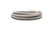 Vibrant -6 AN SS braided flex hose in a 20-foot roll, durable stainless steel braided fuel or oil hose for automotive use