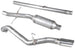 K&N Engineering GM 1500 5.3L K2XX cat back exhaust kit with polished stainless steel pipes and dual exhaust tips.