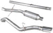 K&N Engineering GM 1500 5.3L K2XX cat back exhaust kit with polished stainless steel pipes and dual exhaust tips.