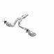 MagnaFlow direct fit catalytic converter for 2015 GMC Yukon XL V8 6.2L engine, shows the stainless steel component with mounting points.