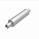 MagnaFlow Mag SS muffler with 14x4x4 inch dimensions and twin inlet and outlet pipes, designed for vehicle exhaust systems.