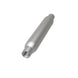 MagnaFlow muffler with 3.5-inch diameter and 18-inch length, featuring dual 2.25-inch inlet and outlet pipes, for vehicle exhaust.