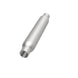 MagnaFlow muffler with 3.5-inch diameter and 18-inch length, featuring dual 2.25-inch inlet and outlet pipes, for automotive exhaust.