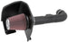 K&N Engineering cold air intake kit for 2014-2015 Chevy/GMC 1500 V-8 5.3/6.2L engine, showing air filter and intake components