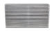 Vibrant air-to-air intercooler core with 22-inch width, 11.8-inch height, and 4.5-inch thickness, designed for automotive cooling.