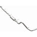 Magnaflow catback exhaust system for 14 Chevy Silverado V8 5.3L, stainless steel rear exit performance exhaust.