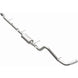 Magnaflow catback exhaust system for 14 Chevy Silverado V8 5.3L, stainless steel rear exit performance exhaust.