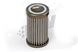 DeatschWerks stainless steel 10 micron universal fuel filter element for 110mm housing, designed for efficient fuel filtration.