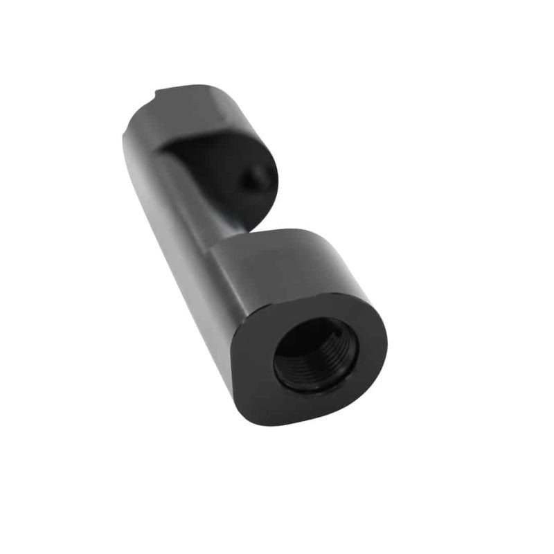 Aeromotive Flex Fuel AN-10 sensor adapter fitting with metal connectors for fuel system installation.