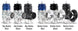 Turbosmart Universal Bubba Sonic BOV blow off valve with black finish and sleek design, showcasing its compact, high-performance build.