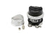 Black Turbosmart RacePort Gen V blow off valve for superchargers, showing the sleek, compact design with adjustable fittings.