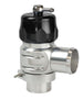 Turbosmart BOV Plumb Back Uni 38mm black blow off valve installed on a turbocharged engine system.
