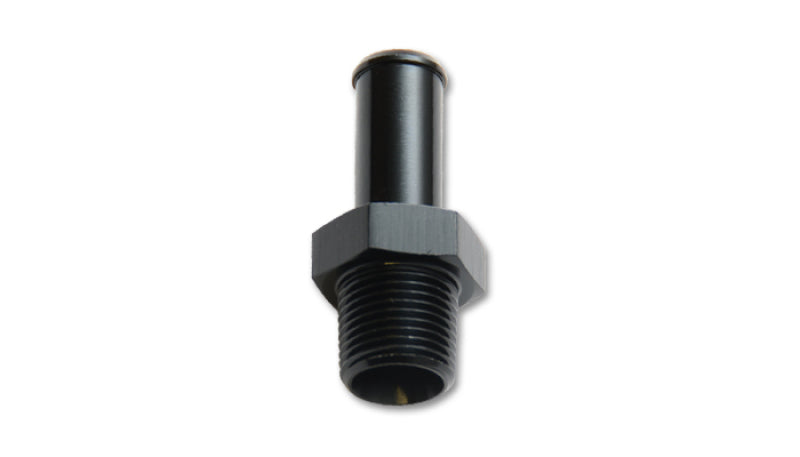 Vibrant 3/8 inch NPT to 5/16 inch hose barb straight adapter fitting with male NPT threads and barbed connector for hoses