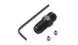Vibrant -4AN to 1/8-inch NPT oil restrictor fitting kit showing metal fittings with threaded ends on a white background