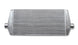 Vibrant air-to-air intercooler core with end tanks, 25x12 inches, 3.5 inches thick, with 3-inch inlet and outlet ports.