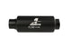 Aeromotive Marine AN-12 fuel filter with 100 micron SS element showing metal body and filter end fittings.