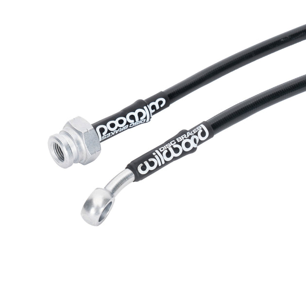 Wilwood front brake line kit for Honda S2000 2006-2009, flexible brake line set with fittings for improved braking performance.