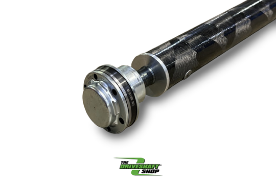 DSS Ford Mustang GT V8 10-Speed Automatic carbon fiber driveshaft, 3.25-inch diameter, single-piece CV driveshaft by Driveshaft Shop