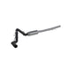 MBRP black coated catback exhaust system for 2019 Chevrolet Silverado and GMC Sierra 1500 4.3L & 5.3L single side.