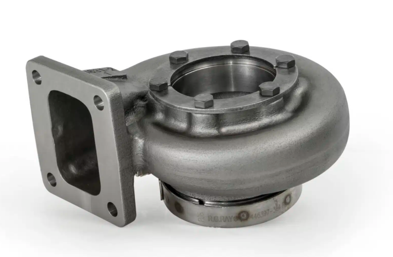 Garrett GBC35 turbine housing kit with open T4 / V-band, 0.82 A/R, designed for turbocharger applications, showing the turbine housing components.