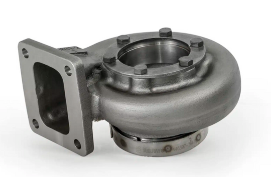 Garrett GBC35 turbine housing kit with open T4/V-Band design, 0.82 A/R, featuring turbine housing components for turbochargers.