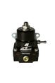 Aeromotive A1000 adjustable EFI fuel pressure regulators with dual -8 inlet and -6 return ports, shown in close-up image.