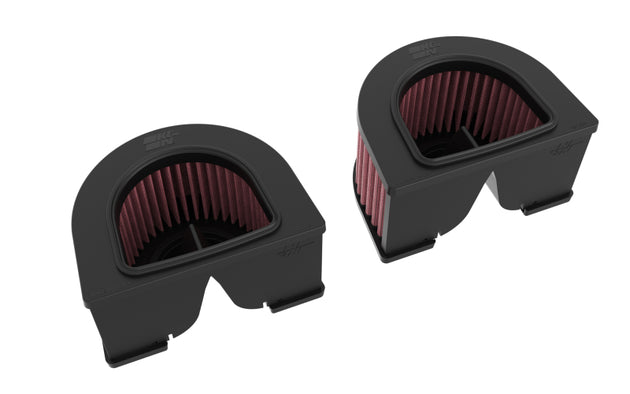 K&N 2023 Corvette V8-5.5L drop-in air filter, designed for high-performance engine filtration, shown in the image.