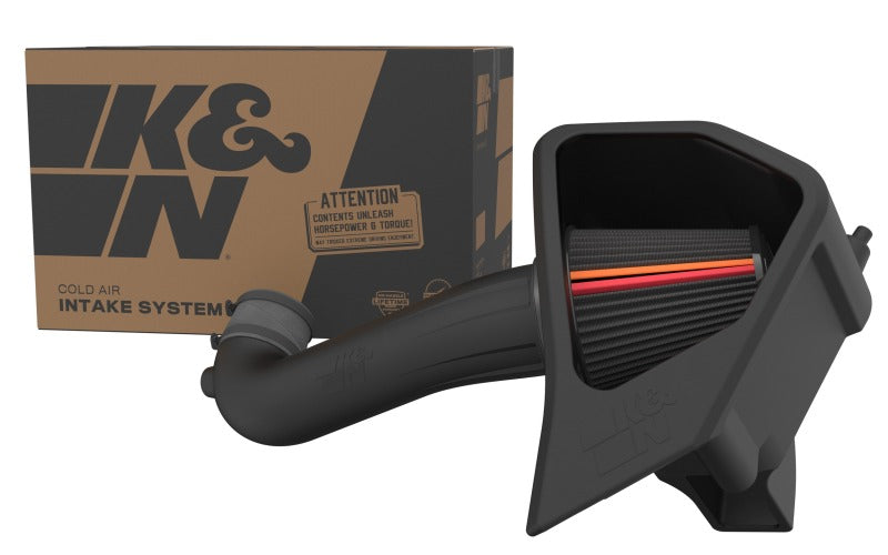 K&N Engineering Cold Air Intake for 2019+ Chevrolet Silverado 1500 V8 5.3L/6.2L NextGen DryFlow filter system