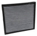 K&N Engineering cabin air filter for Cadillac CTS 3.6L, designed to improve air quality and filter dust and pollutants inside the vehicle.