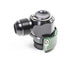 Radium Engineering Radium V2 Quick Connect fitting, 19mm male to 10AN male 90-degree connector for automotive fluid systems.