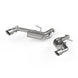 MBRP 16-19 Chevrolet Camaro axle back exhaust system with 2.5-inch T304 stainless steel and dual wall tips