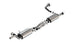 Borla 25-26 RAM 1500 RHO 3.0L V6 S-Type exhaust mid-section connecting pipes, 3-inch diameter, 145.1-inch wheelbase