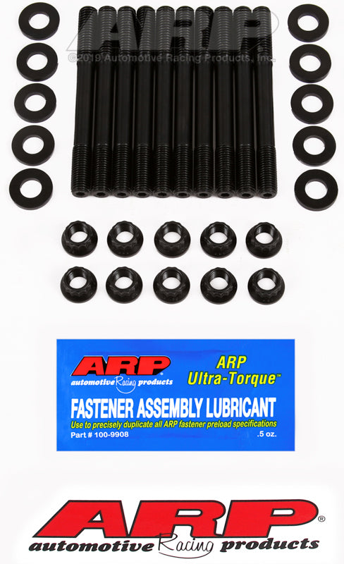 ARP 91-99 Saturn 1.9L DOHC main stud and bolt kit with metal studs and bolts for engine assembly.