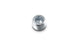Vibrant zinc-plated mild steel 1/8in NPT male plug fitting for EGT weld bung, showcasing the threaded design.