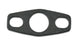 Vibrant oil drain gasket for engine, matching part 2889, made of durable material, shown in a close-up view.