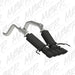 MBRP catback exhaust system for 2014-2019 Chevy Corvette V8 6.2L with black finish and 4-inch quad dual wall tips.